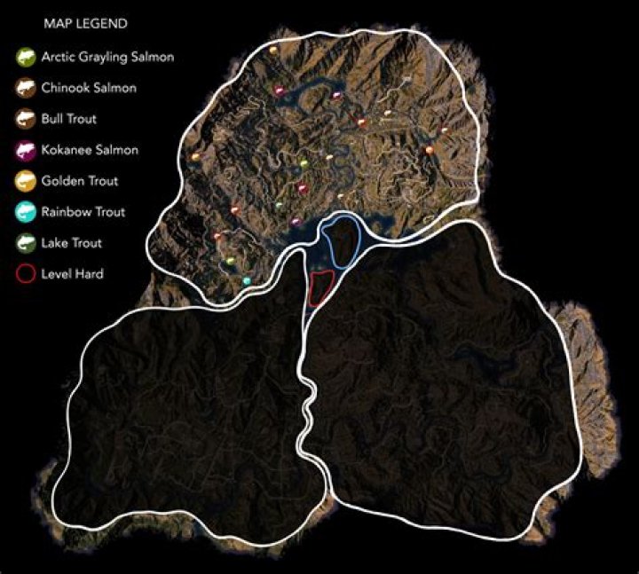 Far Cry 5: All Hard Fishing Spot Locations