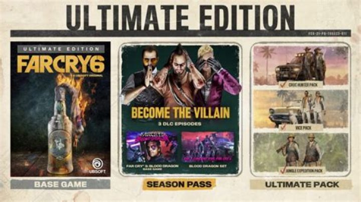 Far Cry 6 Ultimate Edition: What's Included