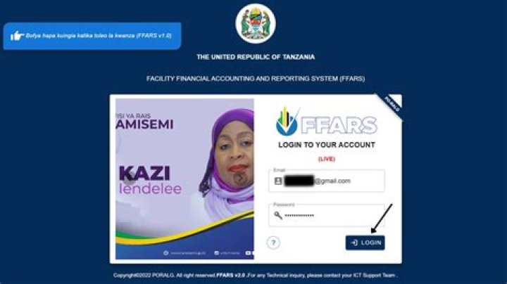 ffars.tamisemi.go.tz login safely, analysis & comments