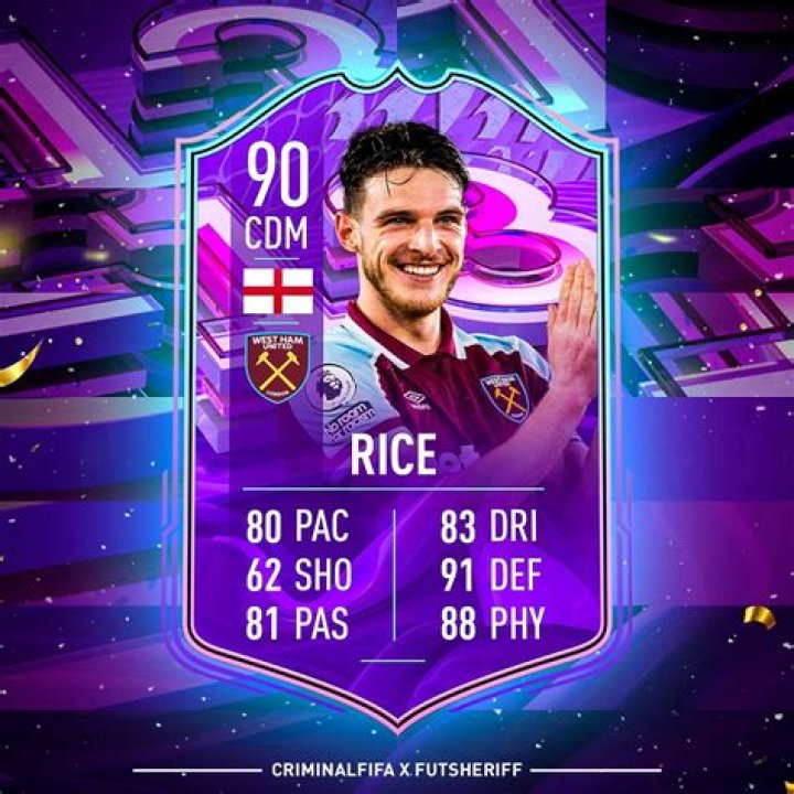 FIFA 22 Declan Rice FUT Birthday SBC Apparently Leaked