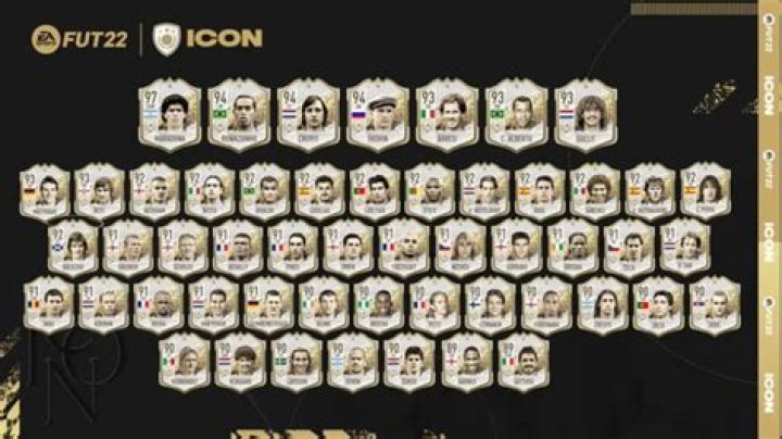 FIFA 22 Icon Swaps 2: Full List of Tokens