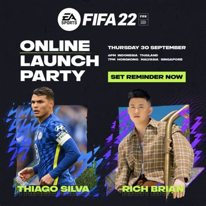 FIFA 22 Kicks Off With Epic Launch Party With Rich Brian and Thiago Silva on September 30
