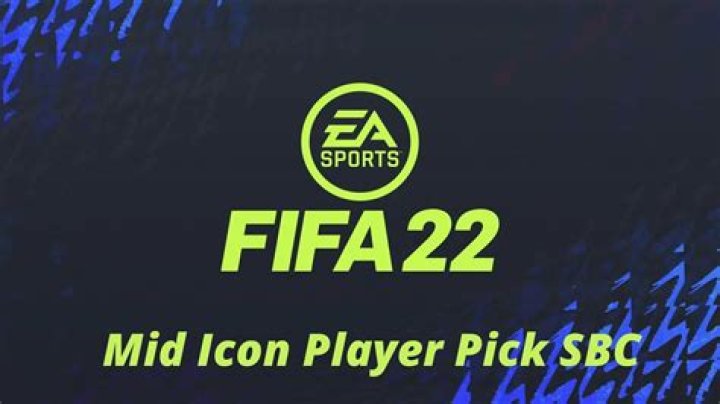 FIFA 22 Mid Icon Player Pick SBC: How to Complete