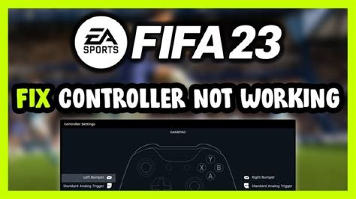 FIFA 23 controller not working on PC