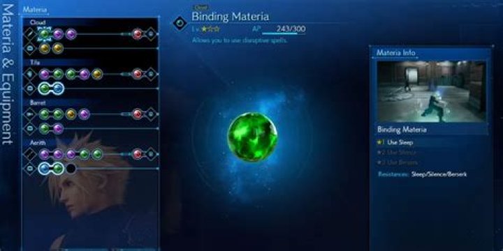 Final Fantasy 7 Remake: Best Materia Combinations & Builds
