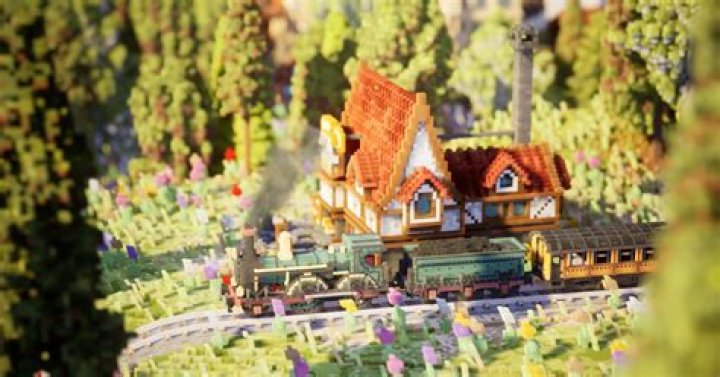 Find a flow state with bucolic railway builder Station to Station