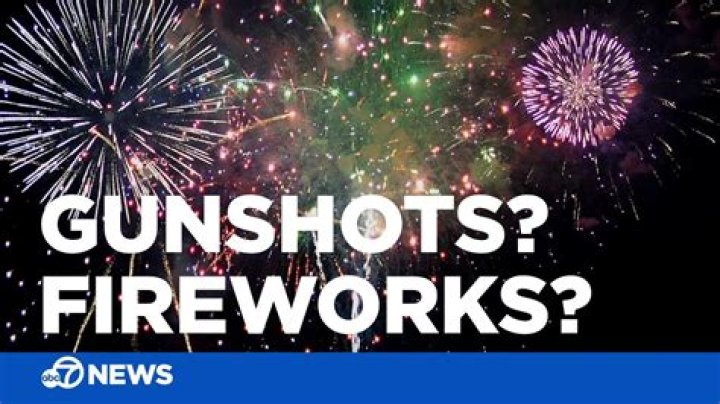 Fireworks Vs. Gunshots can you tell the difference?
