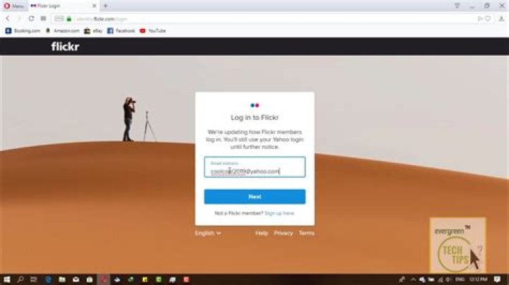 flickr.com login safely, analysis & comments