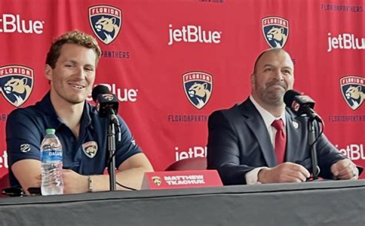
Florida Panthers |	Panthers GM Bill Zito talks free agency; Spencer Knight expected to return	