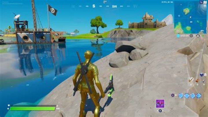 Fortnite Aquaman Week 5 Challenge: Claim Trident at Coral Cove Location