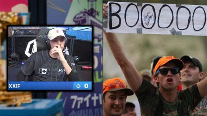 Fortnite cheater XXiF mocked by crowd while competing at World Cup