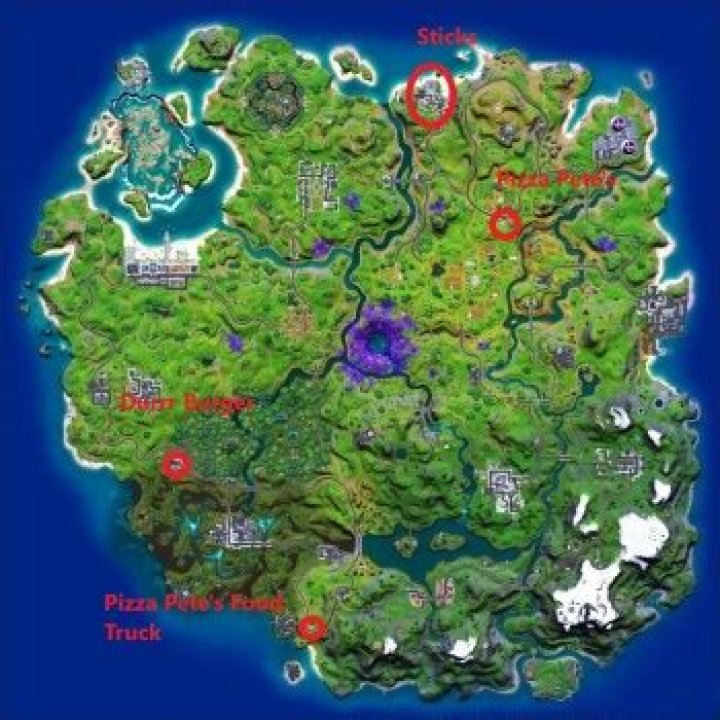 Fortnite Farmer Steel’s Favorite Places Locations (Week 4 Challenge)