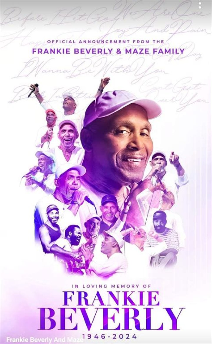 Frankie Beverly: Uncovering The Timeless Soul And Funk Legend