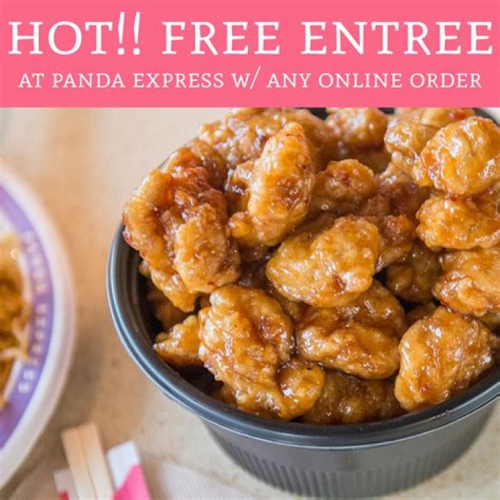 	Free entree at Panda Express	
