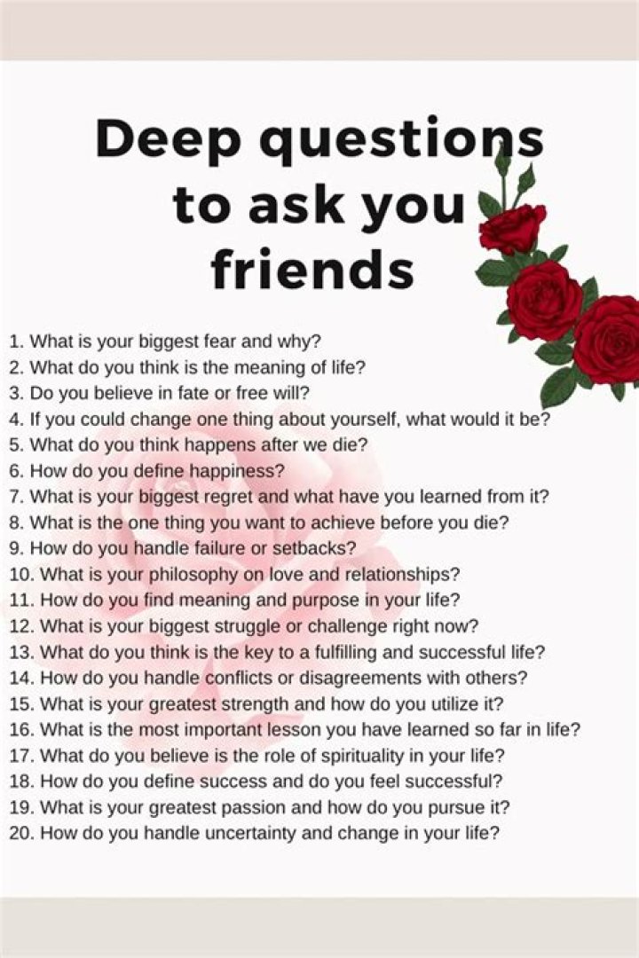 Funny Random Questions To Ask Your Friends