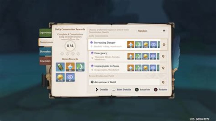 Genshin Impact: Reliable Helper Commission Guide