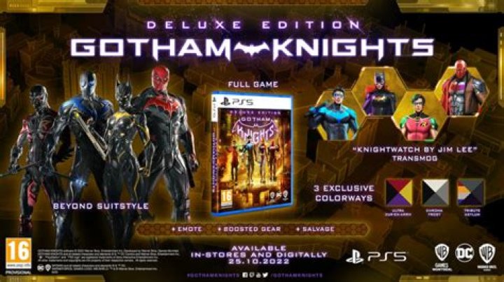 Gotham Knights pre-order guide: Editions & prices