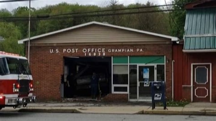Grampian post office closed until further notice after truck crashes into building