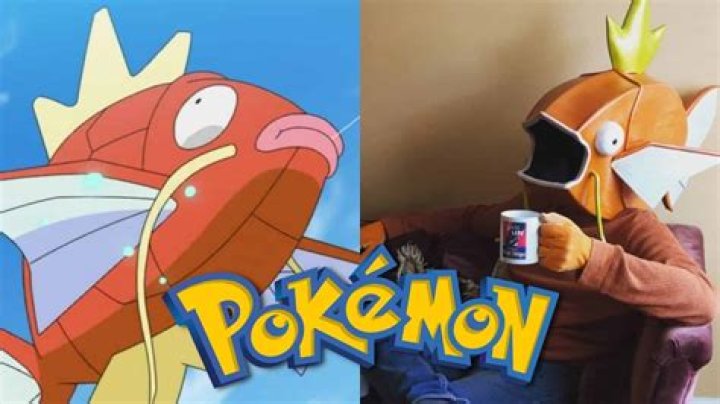 Hardcore Pokemon fan turns their Magikarp cosplay into viral tattoo