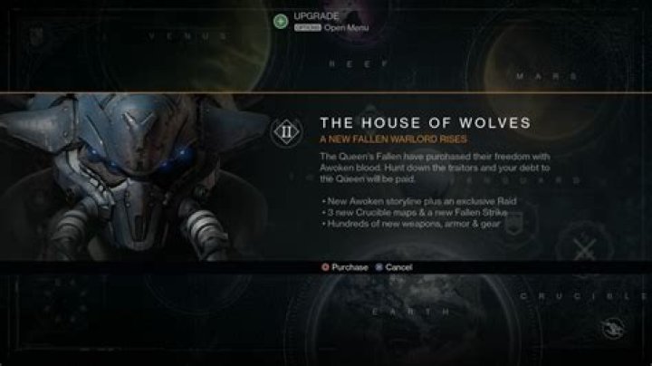 Here's everything that's coming in Destiny's House of Wolves expansion