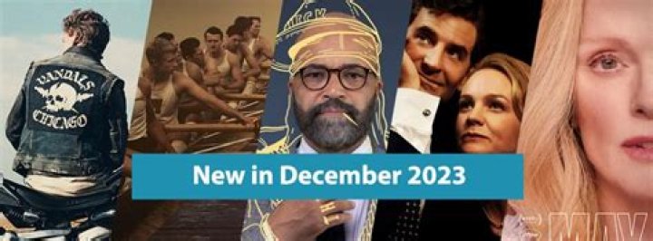 Here's what's new to streaming in December 2023