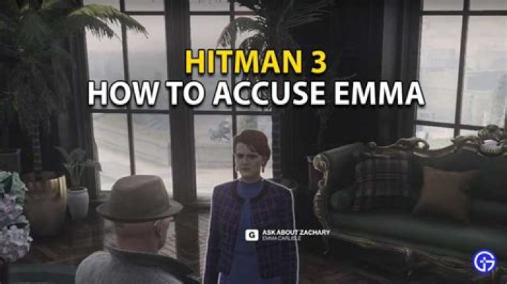 Hitman 3: How to Accuse Emma