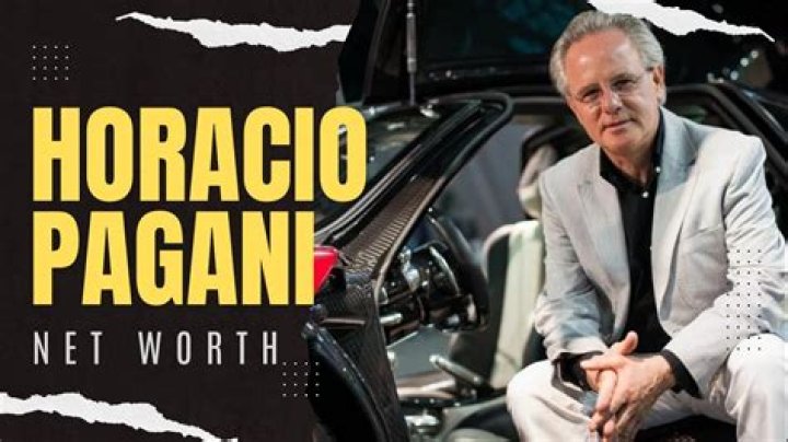 Horacio Pagani Net Worth 2024