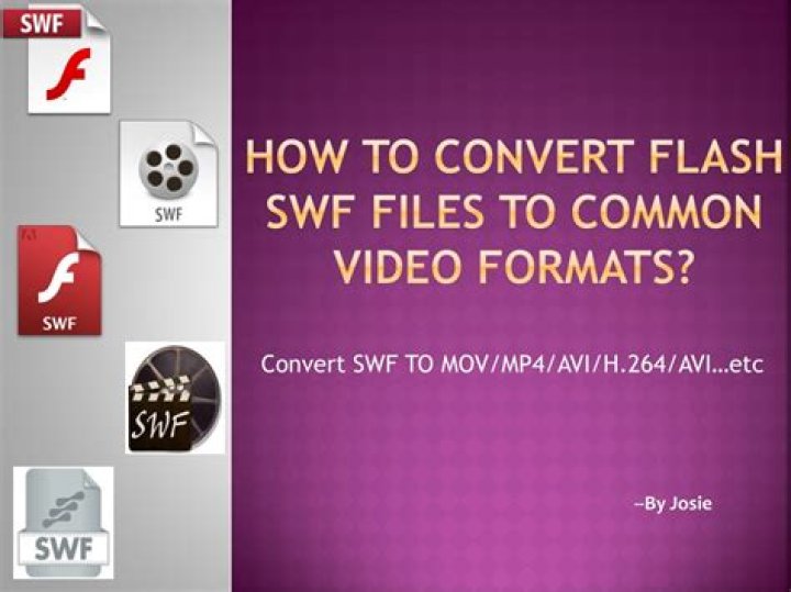 How can I convert SWF files to EXE files?