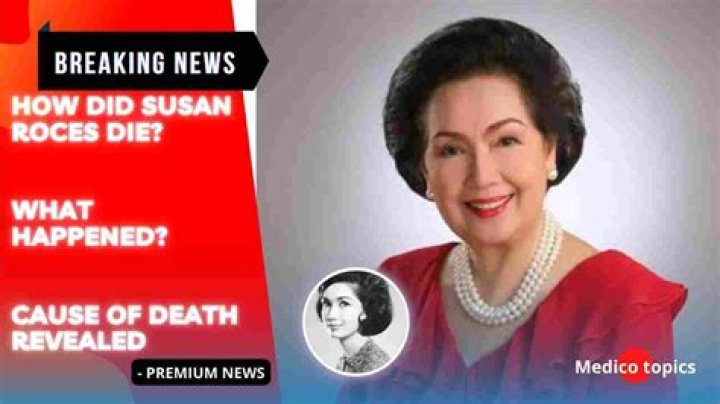 How Did Susan Roces Die: What Happened?