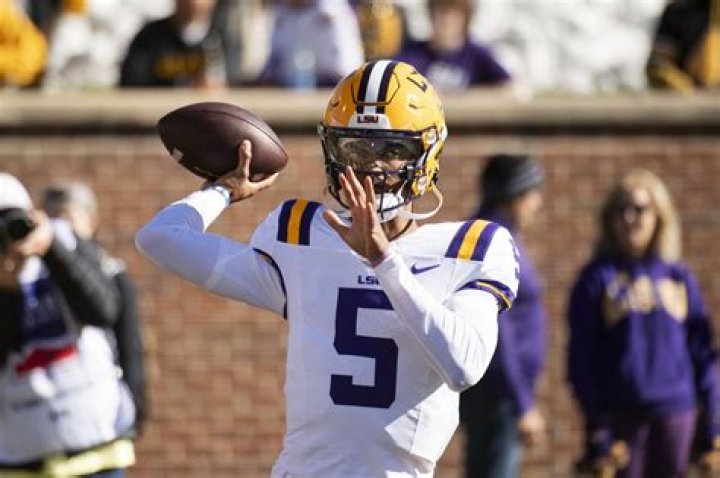 How fast is the LSU QB?