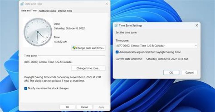 How to Adjust the Clock for Daylight Saving Time Automatically on Windows