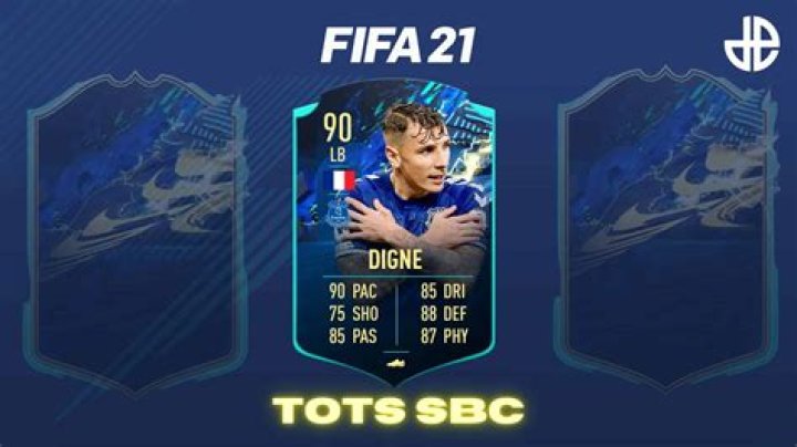 How to complete Lucas Digne FIFA 21 Community TOTS SBC: solutions & cost