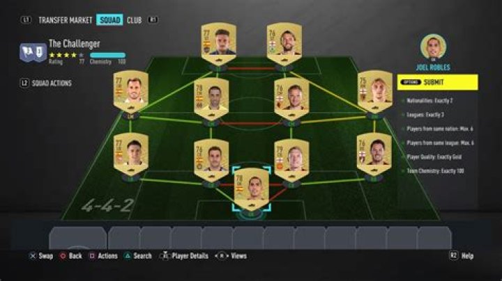 How to Complete the Squad Building Challenge