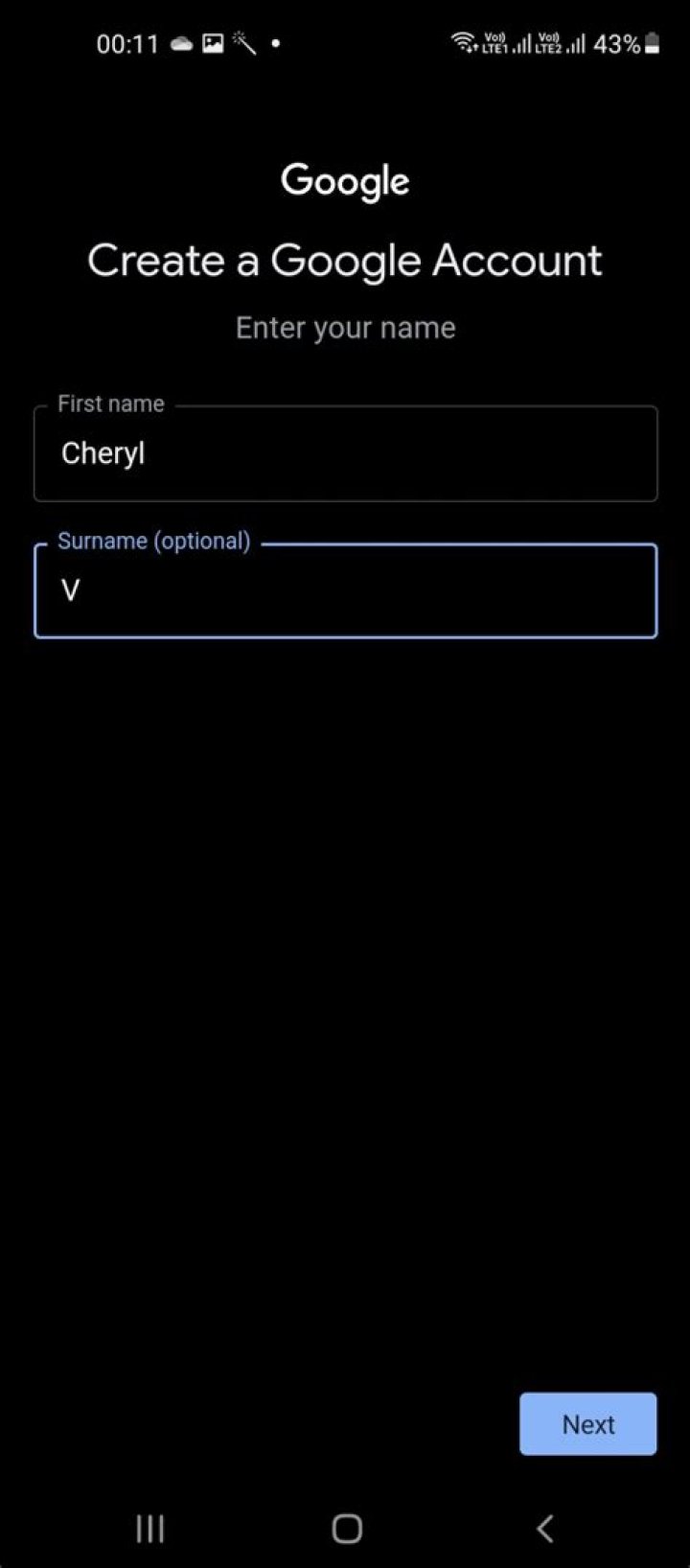 How to Create a New Google Account on Android