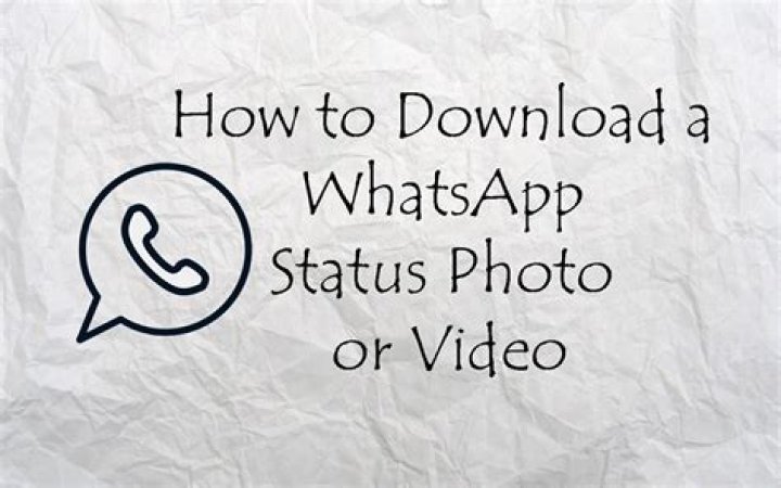 How to Download a WhatsApp Status Photo or Video