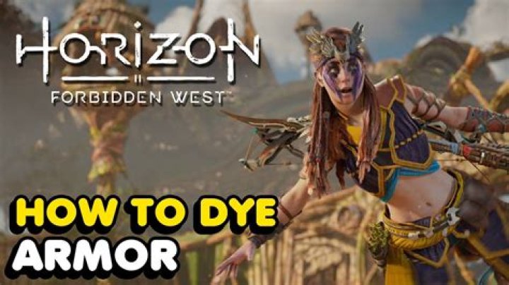 How to Dye Armor in Horizon Forbidden West