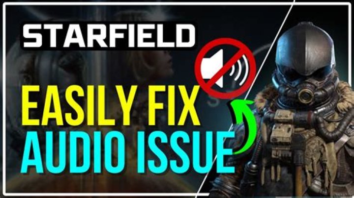How to fix Starfield’s audio bug and sound issues