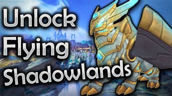 How to Fly in Shadowlands