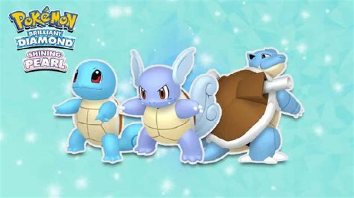 How to get Squirtle, Wartortle, Blastoise in Pokemon Brilliant Diamond & Shining Pearl