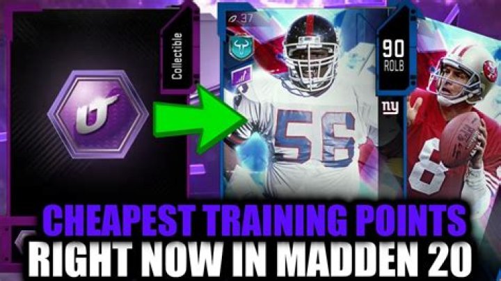 How to Get Training Points in Madden 20