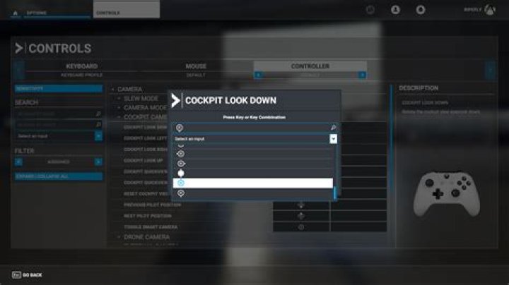 How to invert camera controls in Microsoft Flight Simulator