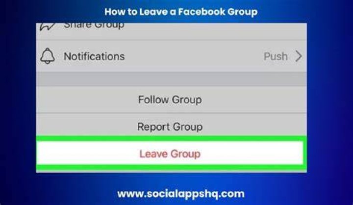 How to Leave a Facebook Group