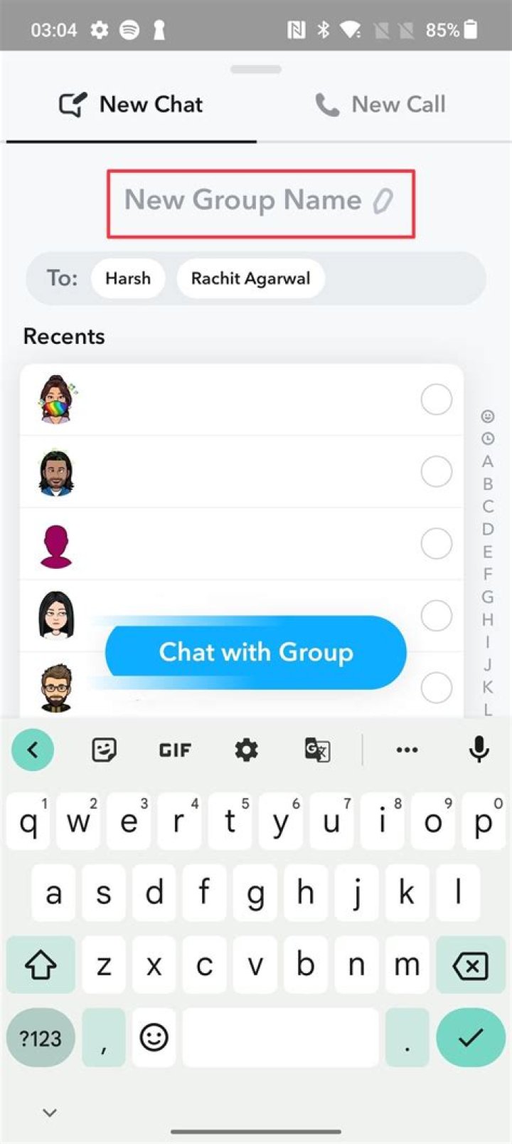 How to Make a Group Chat on Snapchat