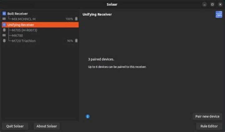 How to Manage Logitech Unifying Receiver and Devices on Linux