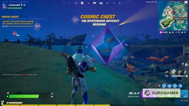 How to open Fortnite Cosmic Chests & where to find them