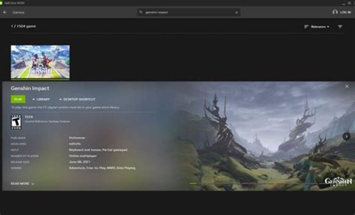 How to play Genshin Impact on NVIDIA GeForce NOW: Step-by-step guide