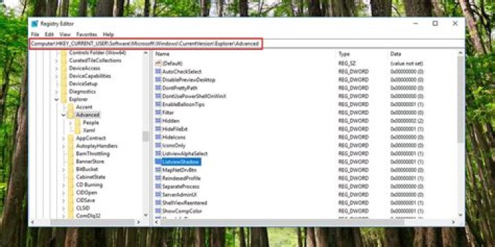 How to Remove the Drop Shadow From Desktop Icons in Windows 10