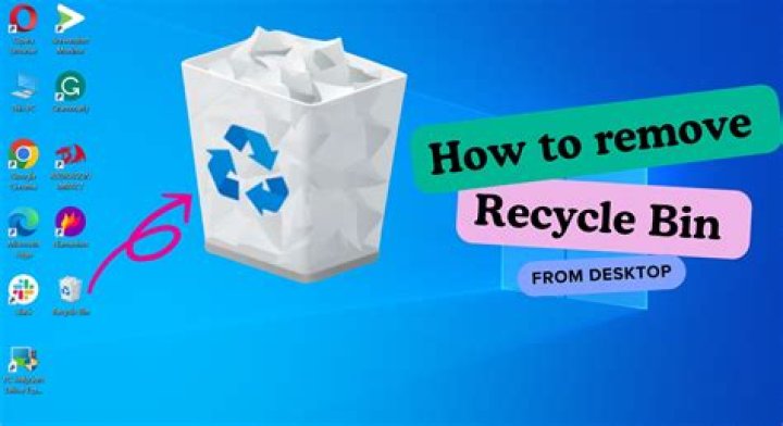 How to Remove the Recycle Bin From the Windows 10 Desktop