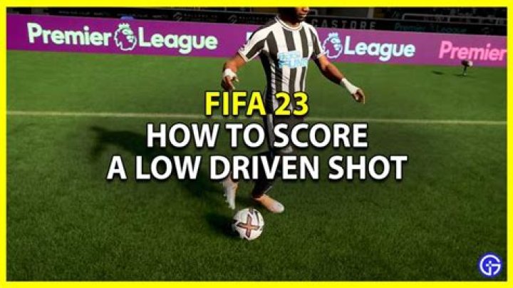 How to Score Low Driven Shots in FIFA 23