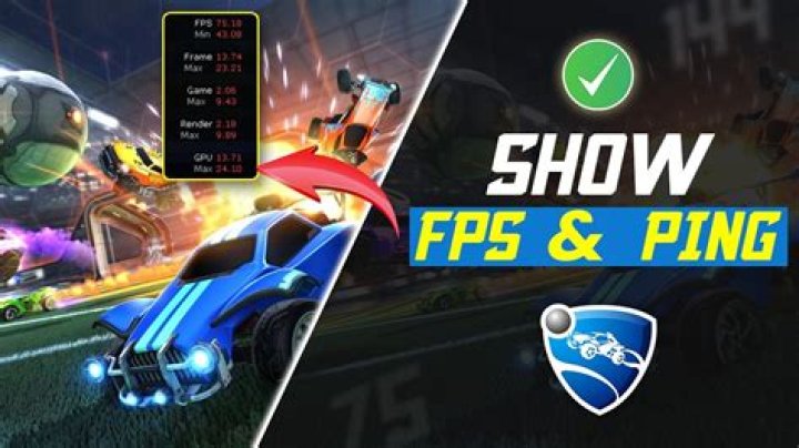 How to Show FPS and Ping in Rocket League